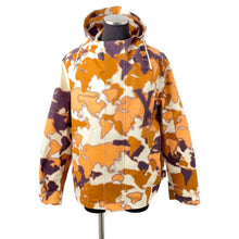Load image into Gallery viewer, LOUIS VUITTON Camouflage Pattern Mountain Parka Size 50 Orange/Multicolor1AF866 Cotton100%