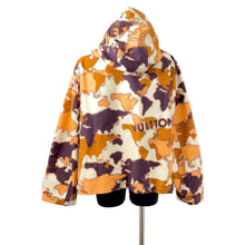 Load image into Gallery viewer, LOUIS VUITTON Camouflage Pattern Mountain Parka Size 50 Orange/Multicolor1AF866 Cotton100%