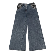 将图像加载到图库查看器中,CHANEL Denim Print Washed Denim Size 36 BlueP80387 Cotton 100%