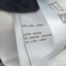 将图像加载到图库查看器中,CHANEL Denim Print Washed Denim Size 36 BlueP80387 Cotton 100%