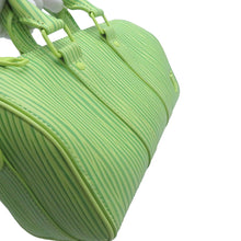 将图像加载到图库查看器中,LOUIS VUITTON LV × Park Seo-Bo Keepall Bandouliere GreenM11587 Epi XL Calf Leather Size 25