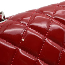 将图像加载到图库查看器中,CHANEL Matelasse W Flap W Chain Shoulder RedA01112 Enamel Size 25