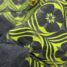 Load image into Gallery viewer, MIUMIU Madras Print Tote Bag Green5BG004 PVC