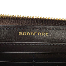 Load image into Gallery viewer, BURBERRY Nova Check Zip Around Long Wallet Beige/Brown3640455 Leather