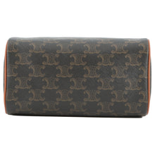 Load image into Gallery viewer, CELINE Triomphe Travel Bag Tan113772 PVC Leather Size Small