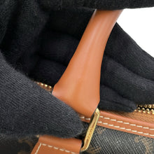 Load image into Gallery viewer, CELINE Triomphe Travel Bag Tan113772 PVC Leather Size Small