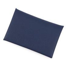 将图像加载到图库查看器中,HERMES Calvi blue navy Epsom