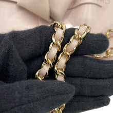 Load image into Gallery viewer, CHANEL Camellia ChainPochette Jasmin Flower Satin Lambskin