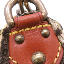 Load image into Gallery viewer, LOUIS VUITTON Pochette Accessoires Brown/YellowM92710 Monogram Trompe l'oeil Cotton Pile