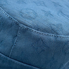 Load image into Gallery viewer, LOUIS VUITTON Reversible Shapka Skater Color Blocks Size L BlueM77592 Cotton60% Polyester40%