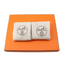 将图像加载到图库查看器中,HERMES Jenna Short Boots Black Knit Schnee Calf Leather Size 37