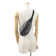 Load image into Gallery viewer, Dior Oblique SCARAB Crossbody Bag Black/Beige2ESBC311YKY Canvas Size Mini