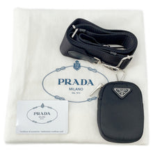 将图像加载到图库查看器中,PRADA Padded 2way Tote Bag Black1BG373 Nylon Size Small