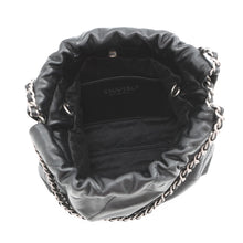 将图像加载到图库查看器中,CHANEL CHANEL22 2WAYChain Handbag BlackAS3980 Shiny Calf Leather Size Mini