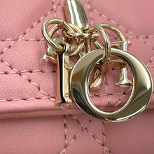 将图像加载到图库查看器中,Dior My Dior Aster Key Case PinkS0983ONMJ Lambskin