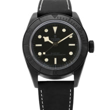 Load image into Gallery viewer, TUDOR Black bay W41mm Ceramic Leather Rubber Black DialM79210CNU-0001