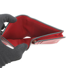 将图像加载到图库查看器中,Valentino Garavani Rock Studded Compact Wallet Red5W2P0P39VSH Leather