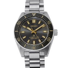 将图像加载到图库查看器中,SEIKO Prospex Seiko Brand 100th Anniversary Mechanical Diver 1965 Heritage W40mm Stainless Steel Charcoal Grey DialSBDC199