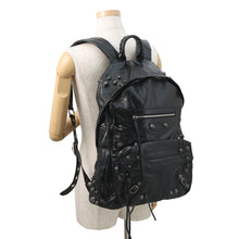 将图像加载到图库查看器中,BALENCIAGA Le Cagoule Backpack Black766297 Leather