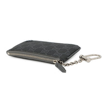 Load image into Gallery viewer, GUCCI GG Supreme key pouch Gray/Black820666 GG Supreme/Leather