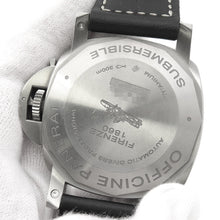 将图像加载到图库查看器中,PANERAI Luminor 1950 Submersible 3 Days Titanio W47mm TI Leather Black DialPAM01305
