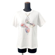 Load image into Gallery viewer, LOUIS VUITTON Travel Stamp T-Shirt Size XS White/Multicolor Cotton100%