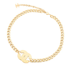 Load image into Gallery viewer, CHANEL CC Logo ChainBelt Gold Metal