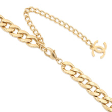 Load image into Gallery viewer, CHANEL CC Logo ChainBelt Gold Metal
