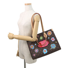将图像加载到图库查看器中,LOUIS VUITTON LV X YK Onthego Brown/MulticolorM46429 Monogram Size MM