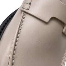 Load image into Gallery viewer, HERMES Clement Mocassins Beige・Galet Calf Leather Size 38 1/2