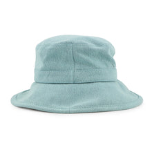 Load image into Gallery viewer, CHANEL hat logo Size M Aqua Green Denim