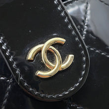 Load image into Gallery viewer, CHANEL Vanity ChainShoulder Bag BlackAP1616 Patent Leather