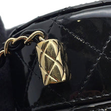 Load image into Gallery viewer, CHANEL Vanity ChainShoulder Bag BlackAP1616 Patent Leather