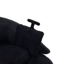 Load image into Gallery viewer, CHANEL CC Logo Ribbon Butterfly Tie Black Silk95% Polyamide2% MetalicFiber3%