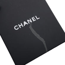 Load image into Gallery viewer, CHANEL CC Logo Ribbon Butterfly Tie Black Silk95% Polyamide2% MetalicFiber3%