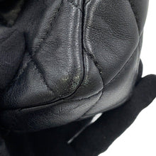 Load image into Gallery viewer, CHANEL Matelasse Flap Bag ChainShoulder BlackAS5259 Lambskin Size 21