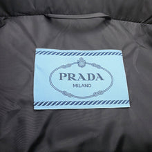 Load image into Gallery viewer, PRADA Re-Nylon Cropped 2-way Down Jacket Size 38 Black29Y056 Nylon