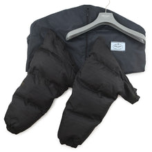 Load image into Gallery viewer, PRADA Re-Nylon Cropped 2-way Down Jacket Size 38 Black29Y056 Nylon