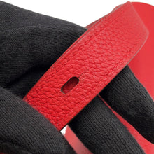 将图像加载到图库查看器中,HERMES Opli Rouge Coeur Taurillon Nobillo Size 24