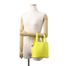 Load image into Gallery viewer, HERMES Picotin Padlock Lime Taurillon Clemence Size PM