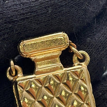 Load image into Gallery viewer, CHANEL CC Logo Perfume Bottle Motif NecklaceAB4392 Gold Plated Rhinestone Faux Pearl