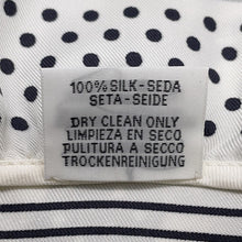 Load image into Gallery viewer, HERMES Carre Bandana Frill Bride de Gala Dot Size 70 White/Black Silk100%