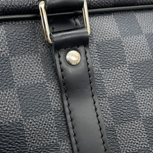 将图像加载到图库查看器中,LOUIS VUITTON Port Documan Voyajaj NoirN41125 Damier Graphite