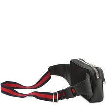 将图像加载到图库查看器中,GUCCI Waist Bag Black474293 GG Supreme