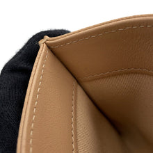 将图像加载到图库查看器中,CHANEL CC Logo Card Case BeigeAP2737 Caviar Leather/Rhinestone