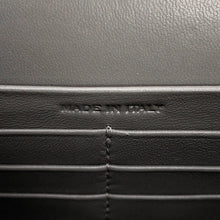 将图像加载到图库查看器中,SAINT LAURENT PARIS Kate Chain Wallet Gray452159 Croco embossed leather