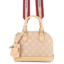 将图像加载到图库查看器中,LOUIS VUITTON Alma Beige/RedM25728 Monogram Miaowgram Size BB