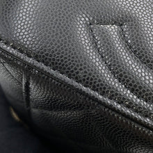 Load image into Gallery viewer, CHANEL Matelasse Vanity ChainShoulder Bag BlackAP1341 Caviar Leather Rhinestone