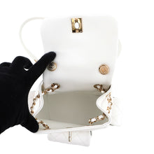 Load image into Gallery viewer, CHANEL Matelasse Multi-Pocket Backpack WhiteAS4399 Caviar Leather