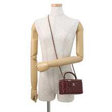 Load image into Gallery viewer, CHANEL Vanity Shoulder Bag BordeauxAP2199 Lambskin